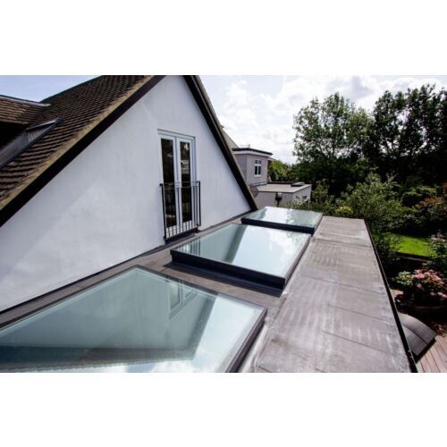 Keylite platdakraam 86 x 86 cm. ( Buitenwerkse maat ) 