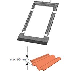 Keylite Gootstuk Dakpan 940x550mm DTRF07XS