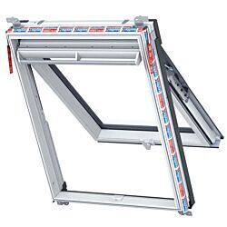 Keylite uitzettuimelvenster PFE 08F T 114x140 cm kunststof