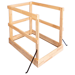 Keylite Zoldertrap KYL02 3-delig Sparing 55x120cm plafondhoogte 280cm